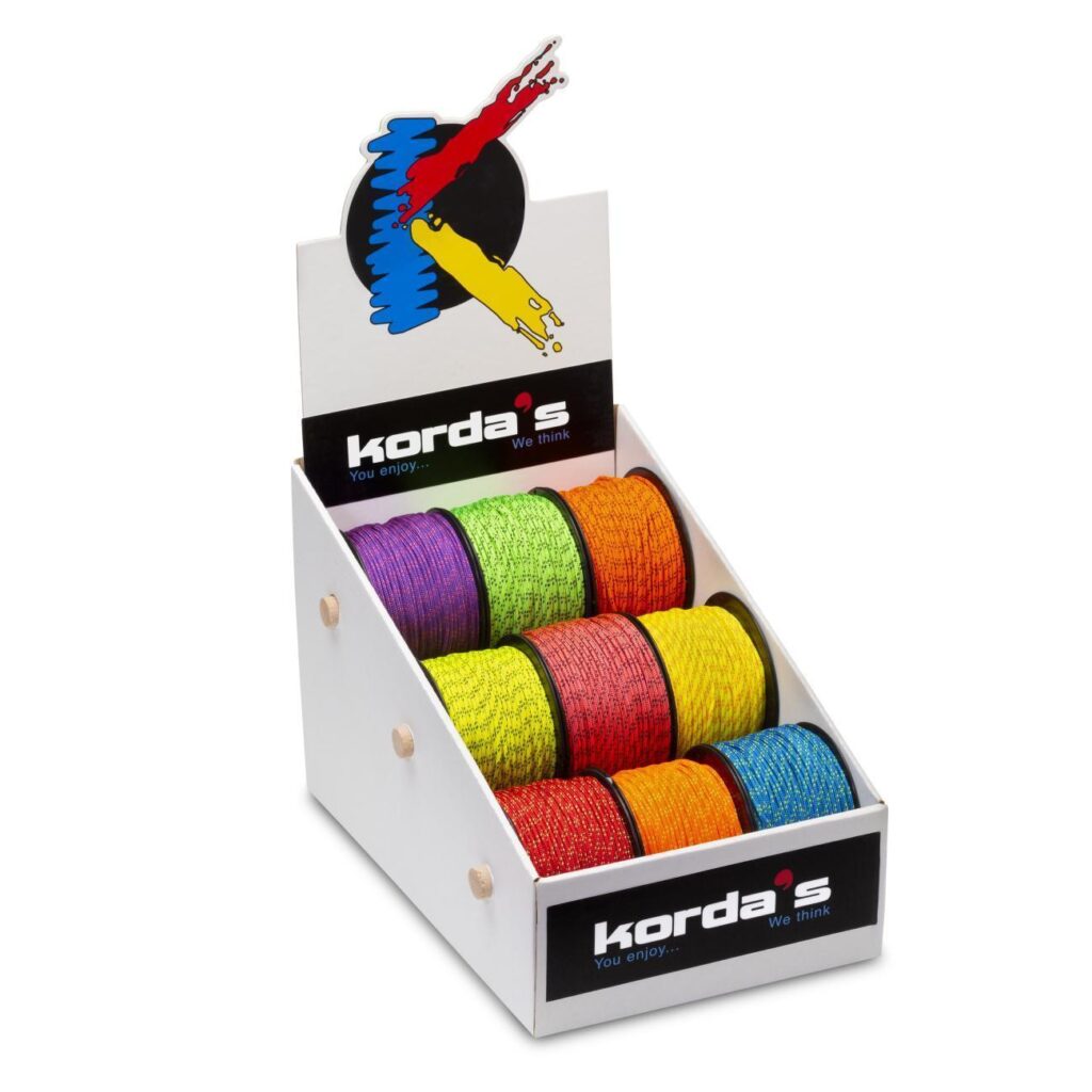 Expositor con cordinos