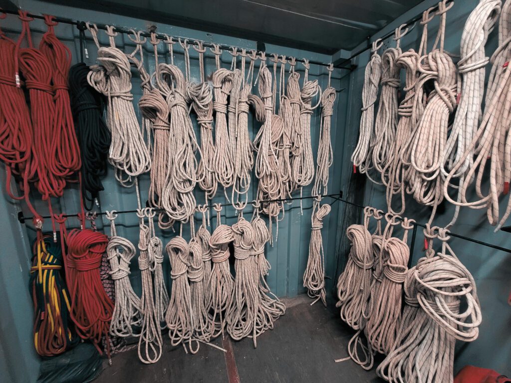 cuerdas para trabajo vertical