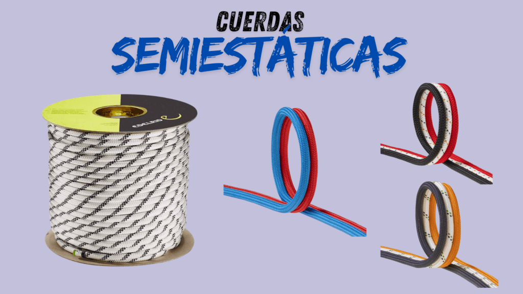 Infografía, cuerdas semiestáticas