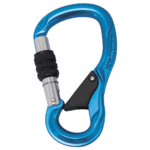 Mosquetón rosca HMS 2TAP S azul Rock Empire