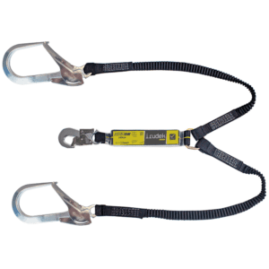 Absorbedor de energía elástico doble con conectores ABE-FLEX 383-BH de Irudek