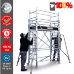 Andamio extensible con cuerda RAPIDO 160-S de Faraone