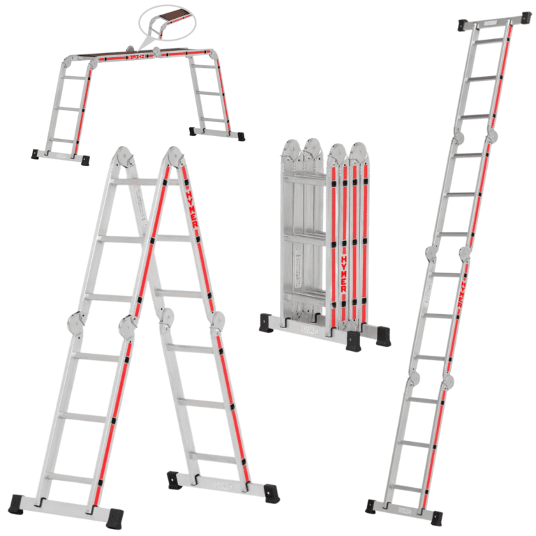 Escalera multiusos y multiposición de aluminio de Escaleras Arizona