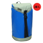 Vista frontal de la Mochila de PVC de 28 litros de capacidad WOPRPACK M28-M de Rodcle