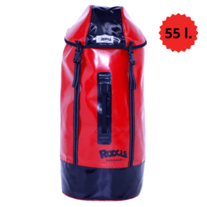 Vista frontal de la Mochila técnica de 55 litros de capacidad PACKPRO M55-L de Rodcle