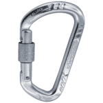 Mosquetón con cierre de rosca GUIDE XL LOCK color Titanium de Camp