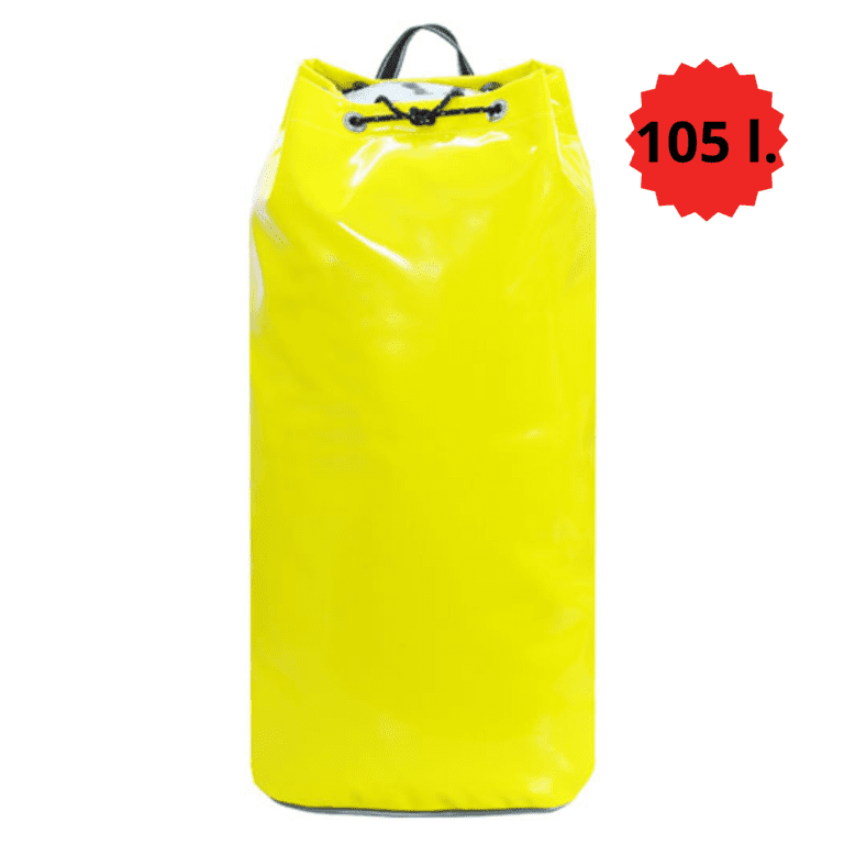 Vista frontal del Petate de PVC de 105 litros modelo PI-100-T de Rodcle