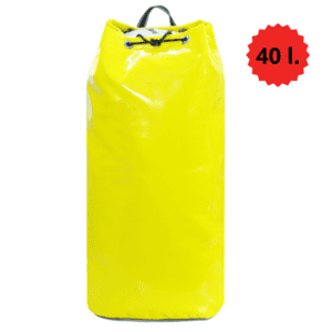 Vista frontal del Petate de PVC 40 litros de Rodcle