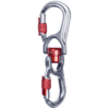 Quitavueltas con mosquetones ENIGMA 3LOCK DOUBLE de Camp