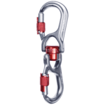 Quitavueltas con mosquetones ENIGMA 3LOCK DOUBLE de Camp