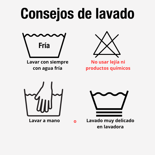 Consejos de lavado para tu cuerda