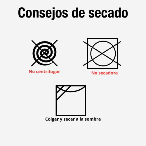 Consejos de secado para cuerdas